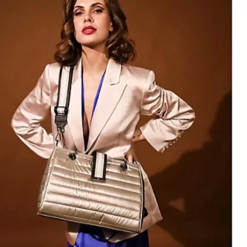 New Think Royln Shoulder Bag Crossbody Strap Kennedy Champaign 2 straps styles
